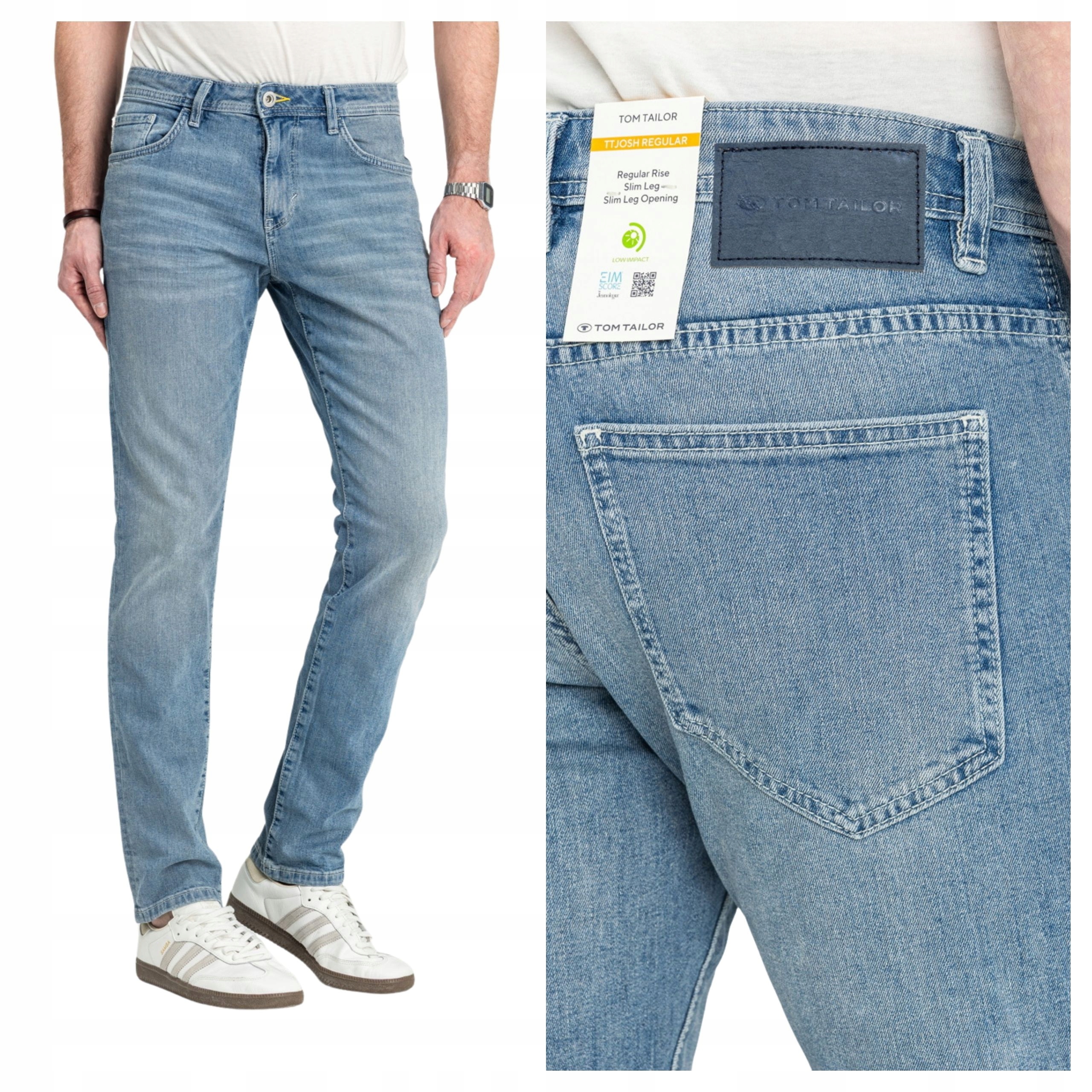 Pánské džínové kalhoty Tom Tailor TTJosh Regular Classic Denim W36 L30