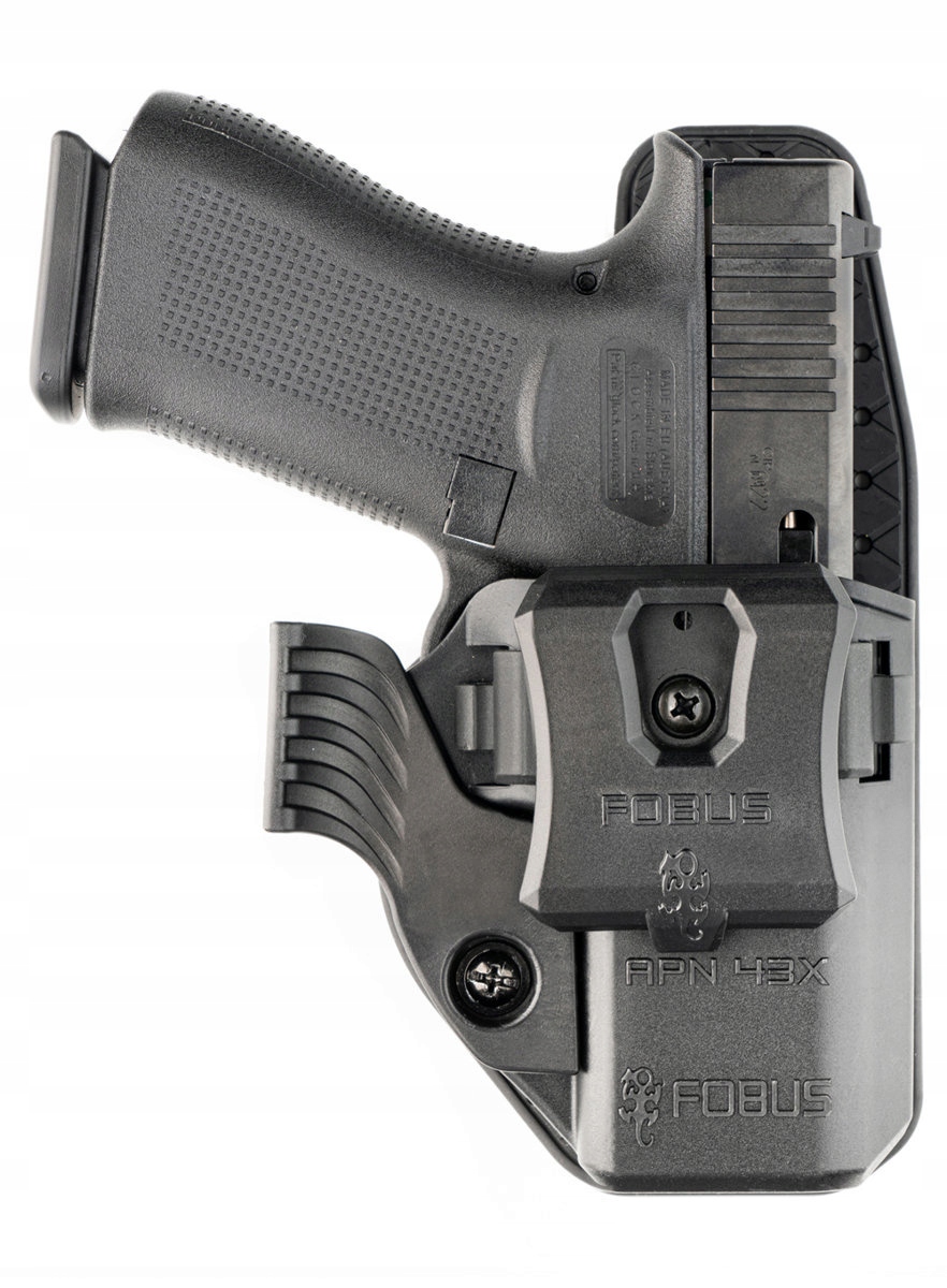 Kabura Fobus APN43X Fit Iwb Owb J Hook Belt Clip Paddle Glock 43, 43X