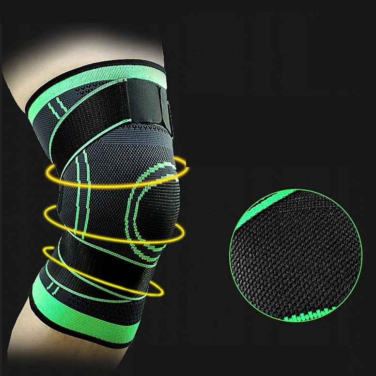 OPASKA ELASTYCZNA KOLANA ROZM. M UCISKOWY STABILIZATOR RZEPKI ŚCIĄGACZ Marka LOKOMO