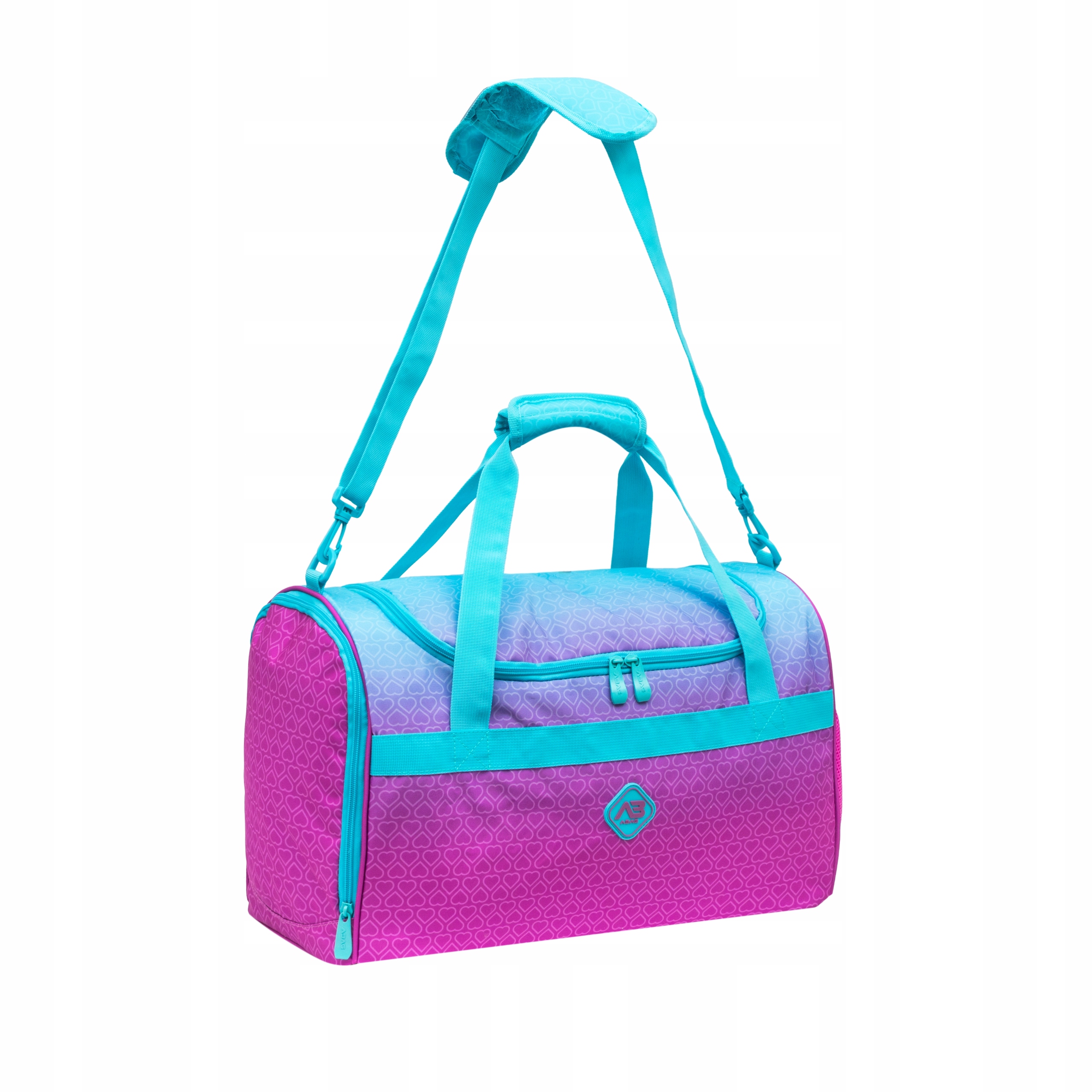 Torba treningowa sportowa Abag Hexagon Mint Ombre