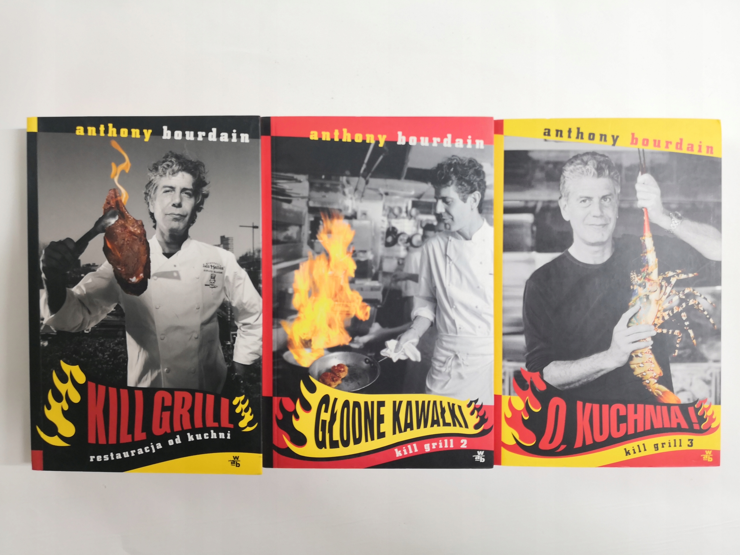 Kill grill Restauracja od kuchni Głodne kawałki O kuchnia Anthony Bourdain ISBN 9788374144735