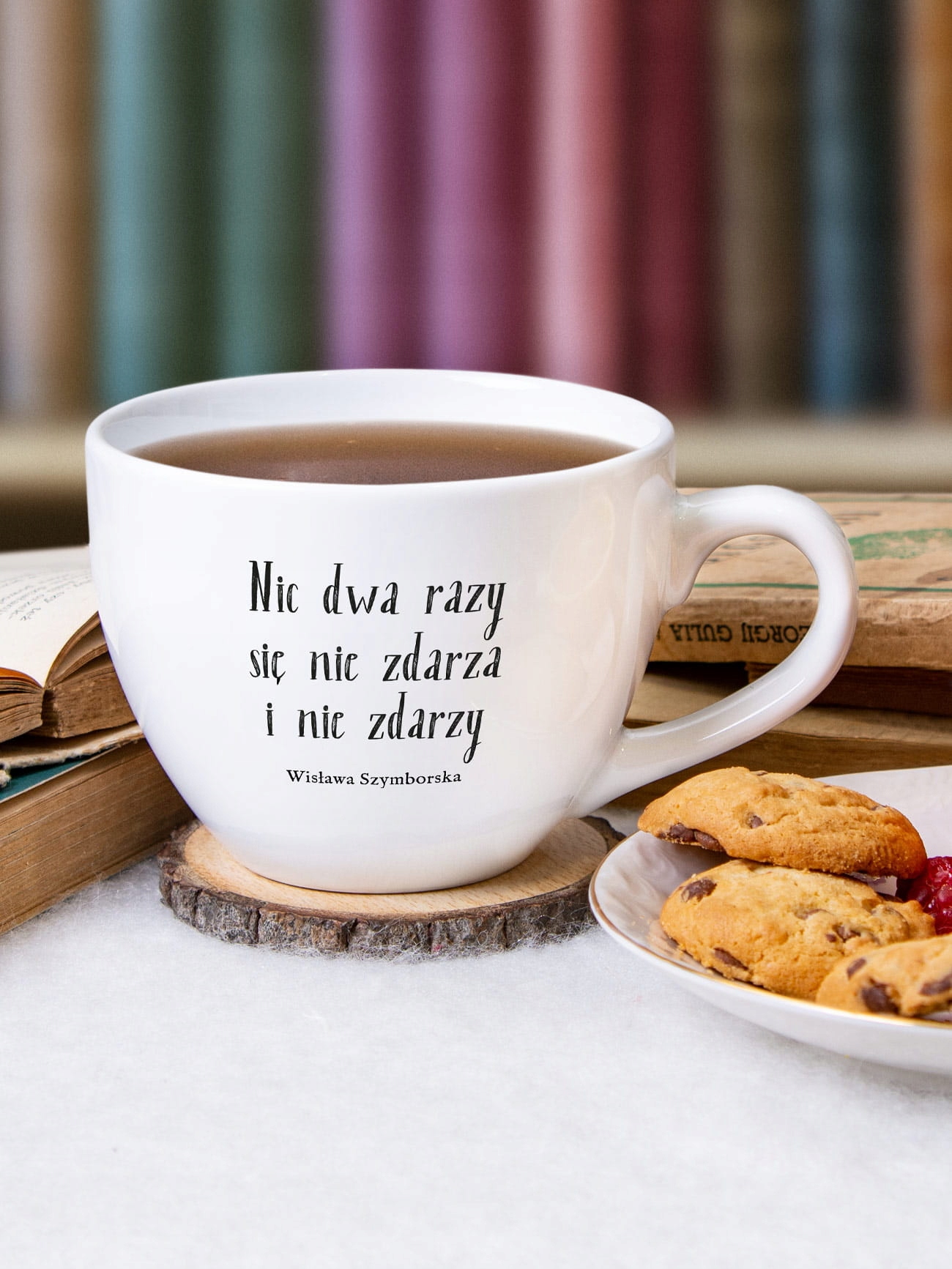 NIC DWA RAZY SIĘ NIE ZDARZA / kubek / 500 ml Marka Nadwyraz