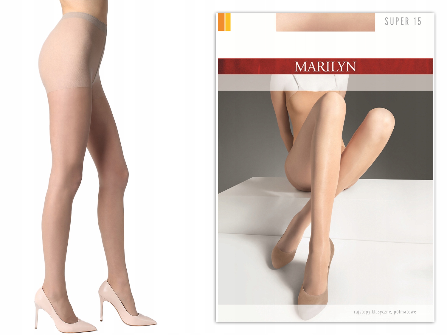 

Półmatowe Rajstopy 15 Xl Marilyn