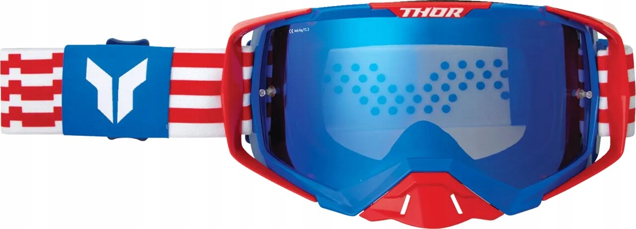 Okuliare Thor Activate Patriot red/white/blue mirror