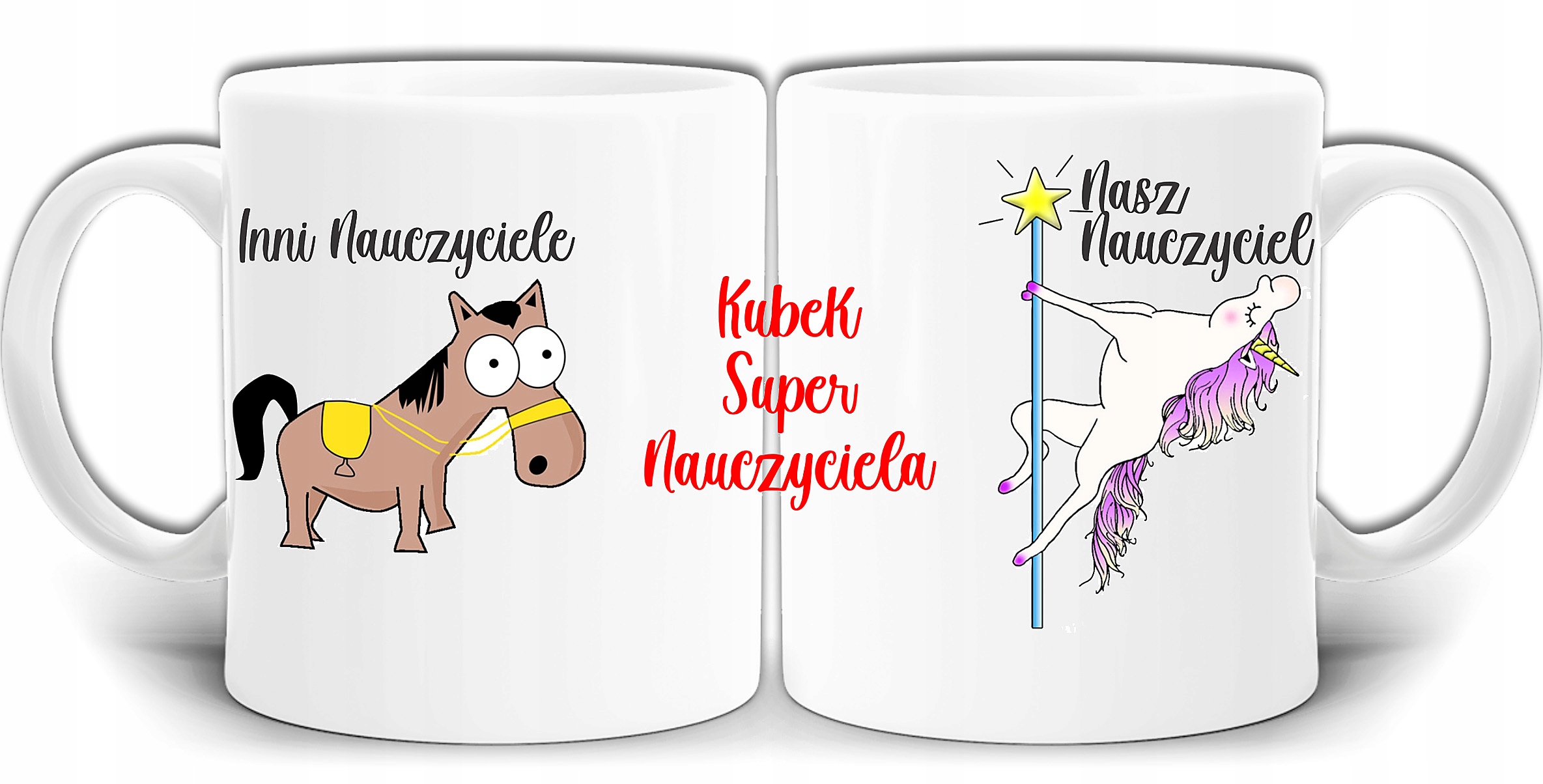 

Kubek Super Nauczyciela Śmieszny Prezent +pu GW169