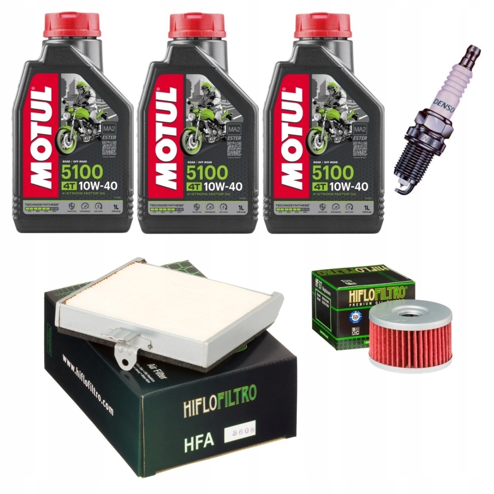 

Suzuki Ls 650 Savage Belt 91-09 olej+filtry+świeca