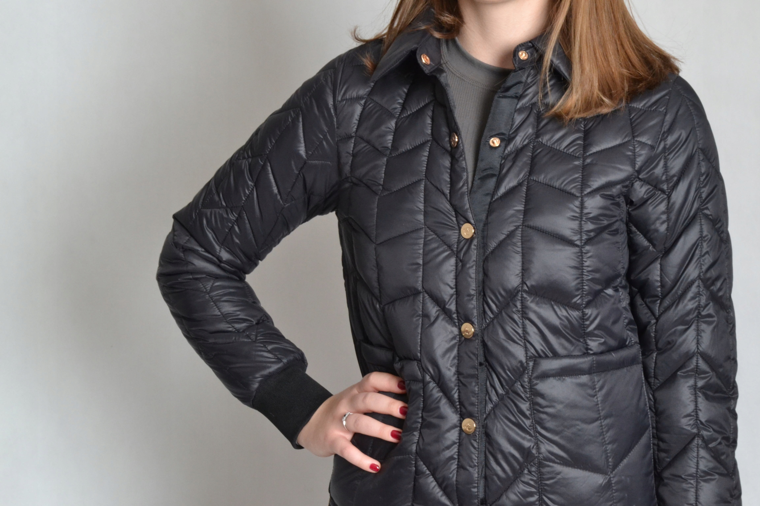 Kurtka damska pikowana rozmiar M/38 Rodzaj pikowana