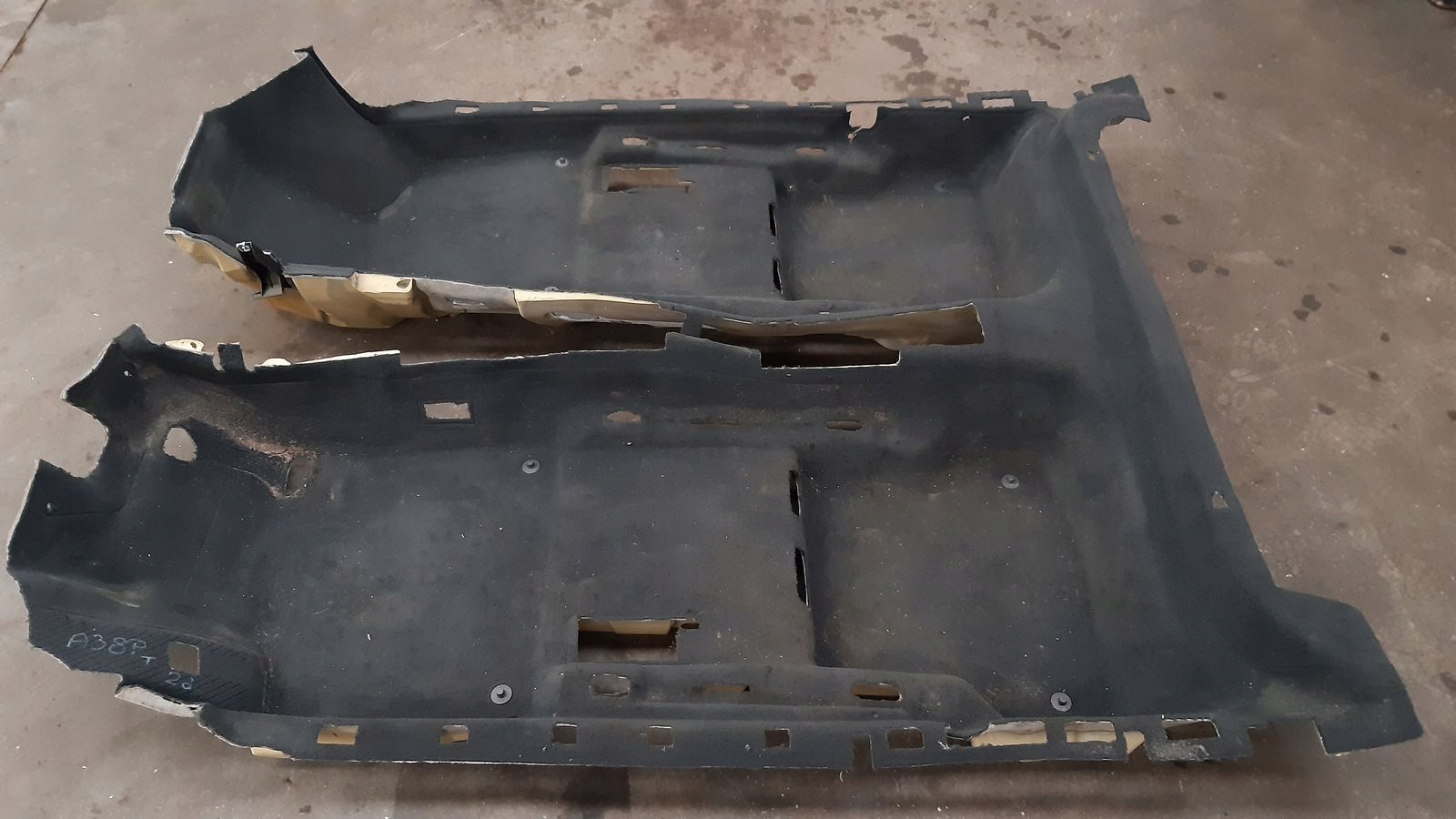 mats floor Audi A3 8P 1,6 MPI 3D