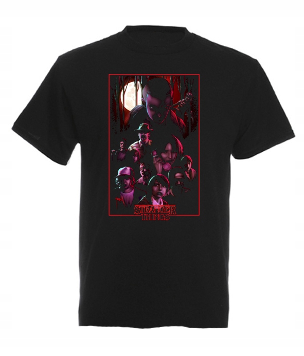 

Koszulka Męska Stranger Things Demogorgon Eleven