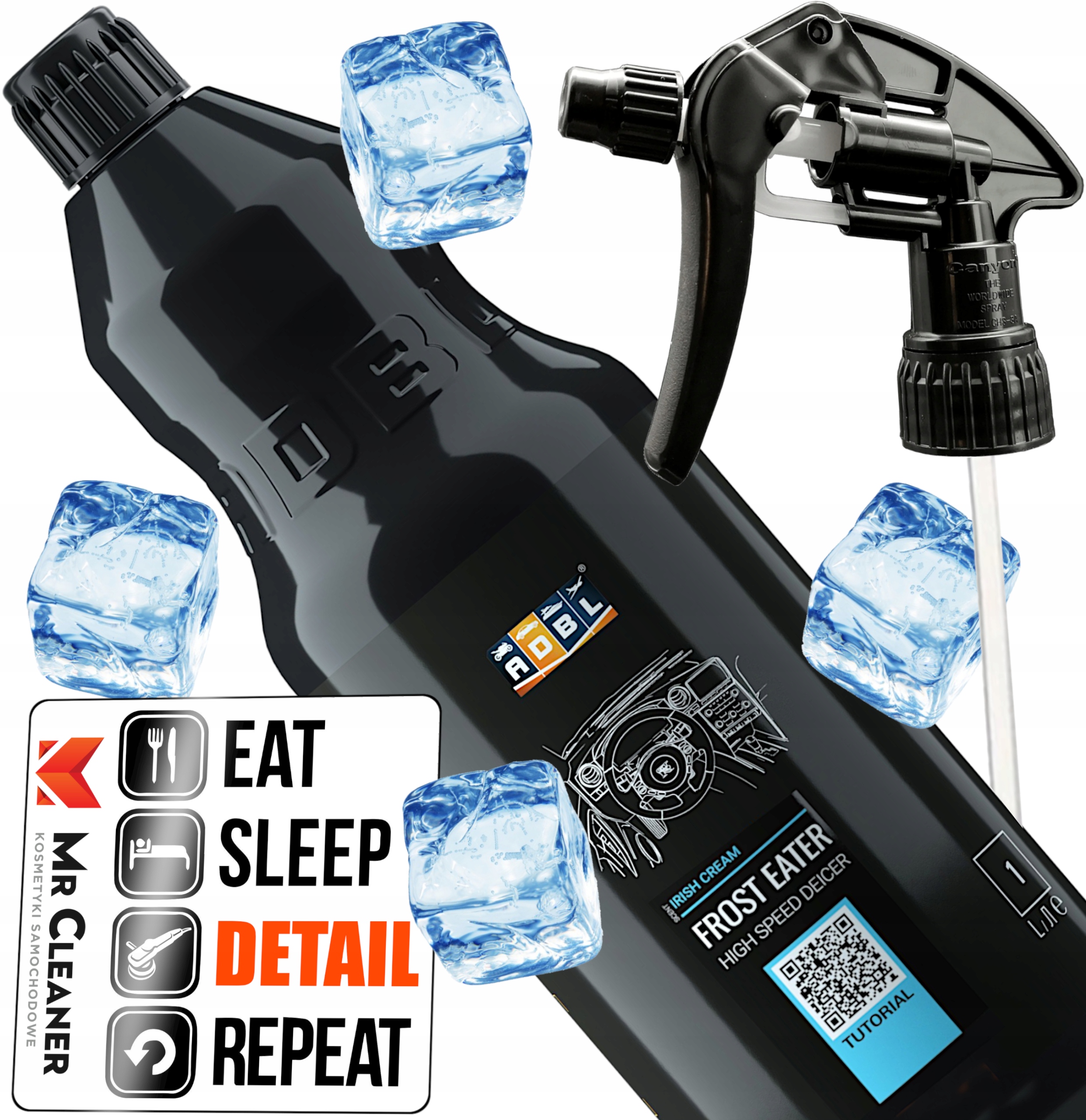 

Adbl Frost Eater Odmrażacz -60C do Szyb 500 ml