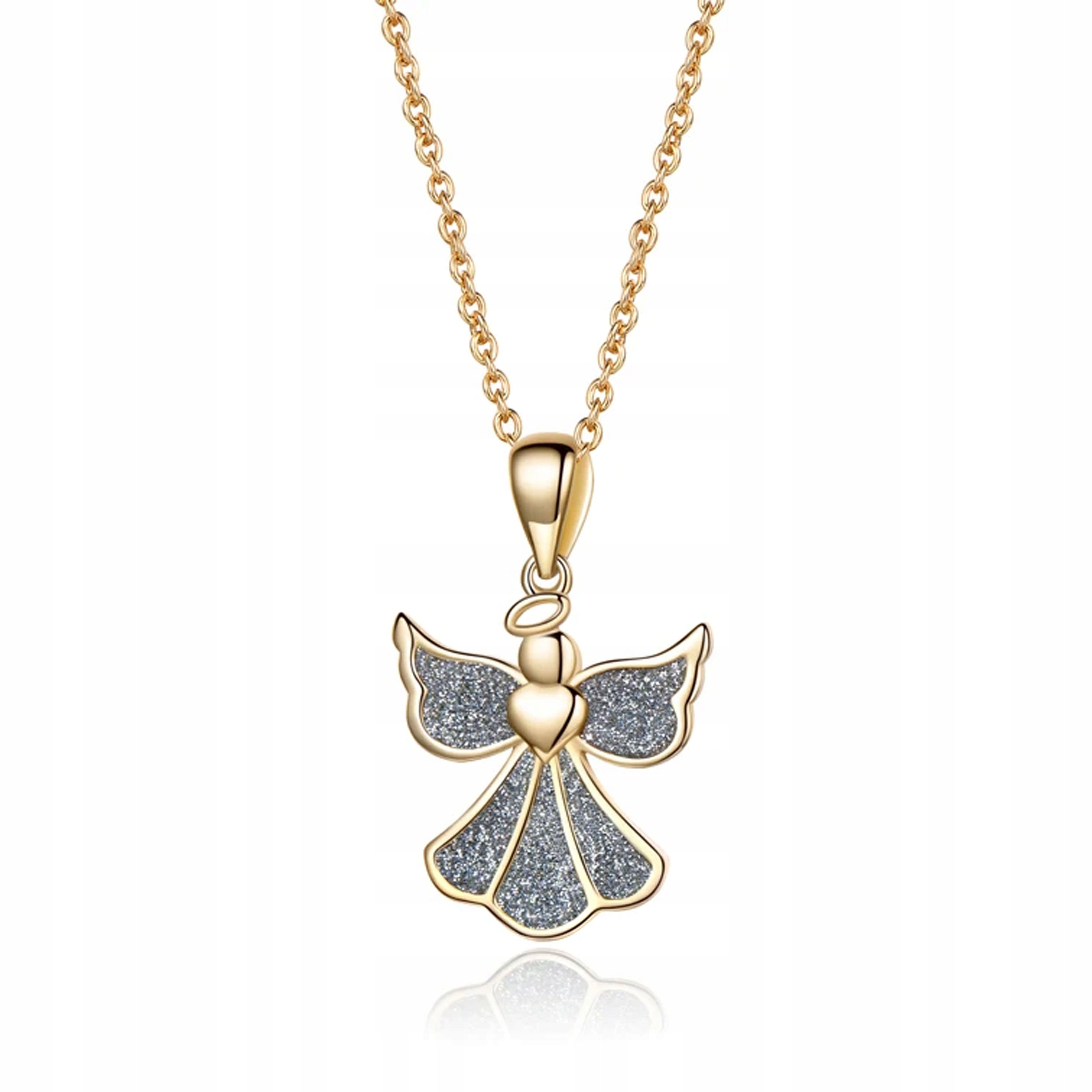 Pamiątka Komunii Świętej Prezent na Pierwszą Komunię Chrzest Anioł + TEKST Marka Inna marka