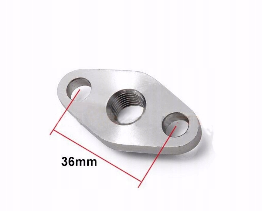 Flansza spływu spływ oleju 1/4'' GARRETT i inne Typ samochodu Samochody osobowe