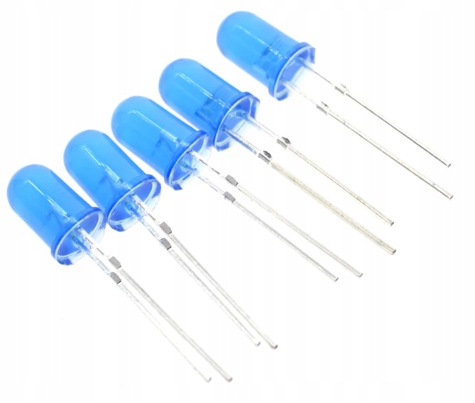 

Diody Led 5mm niebieskie 10sztuk