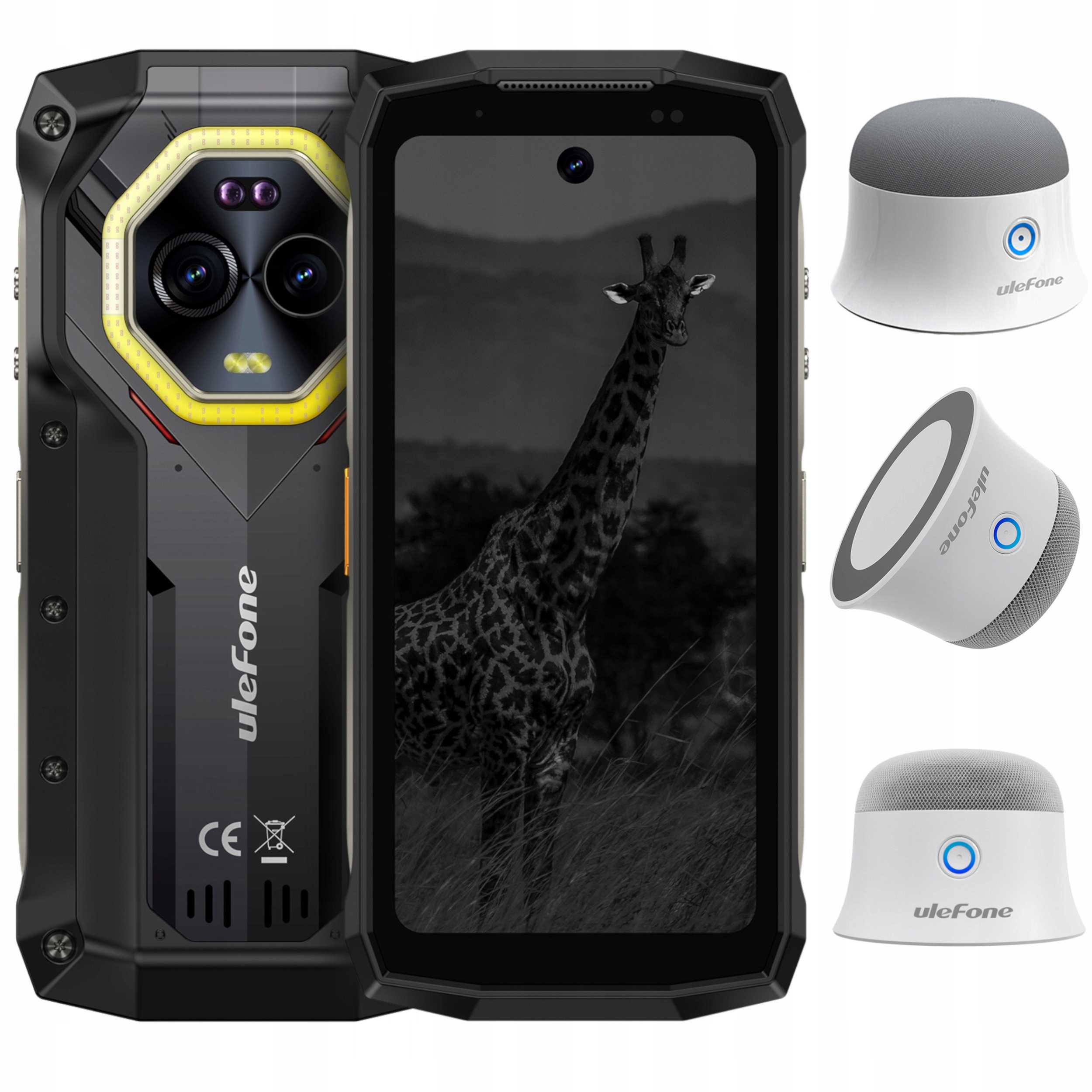 Smartfon Ulefone Armor Mini 20 Pro 8GB/256GB 6200 mAh Noktowizja Głośnik