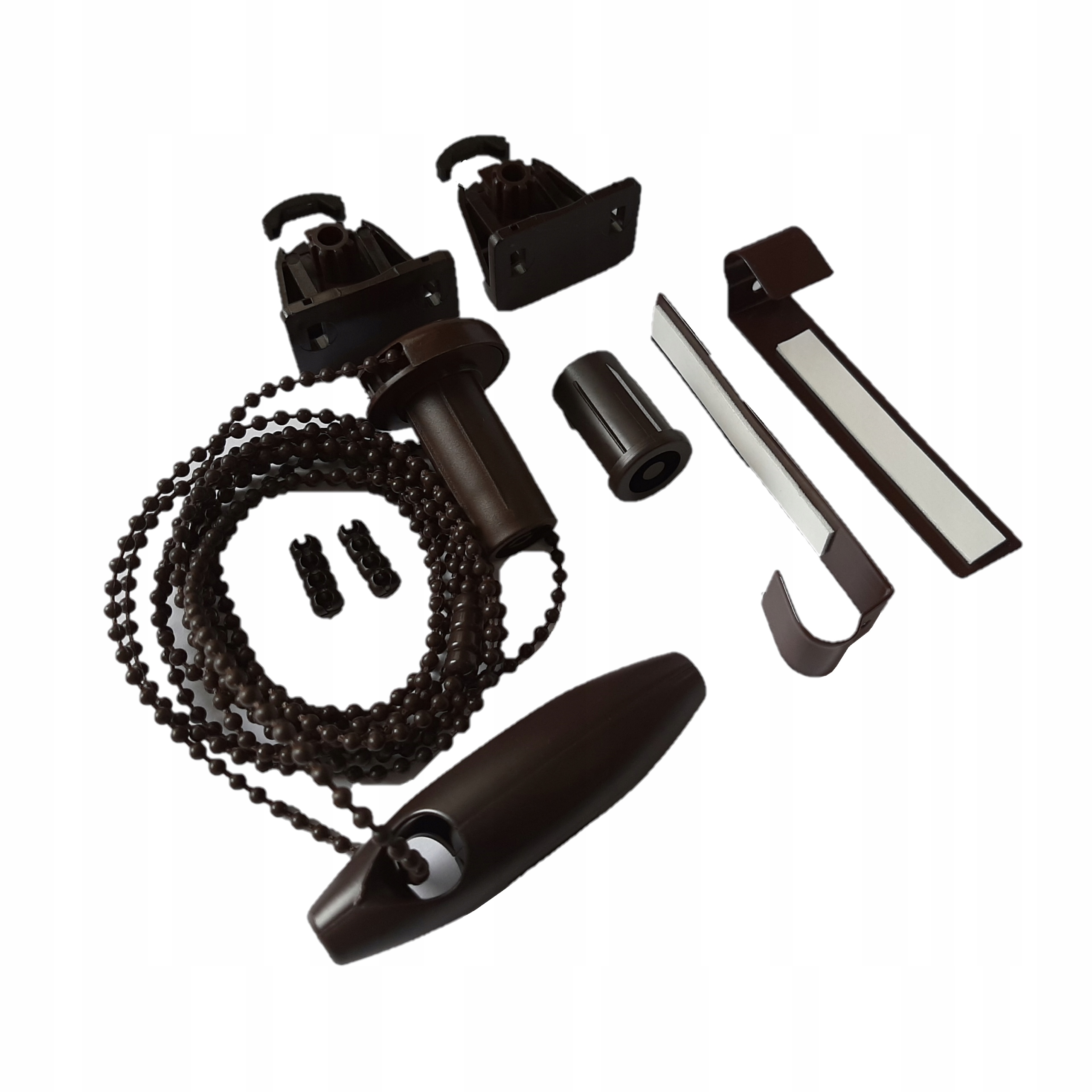 

Mechanizm rolety mini fi17 metalowe wieszaki brąz