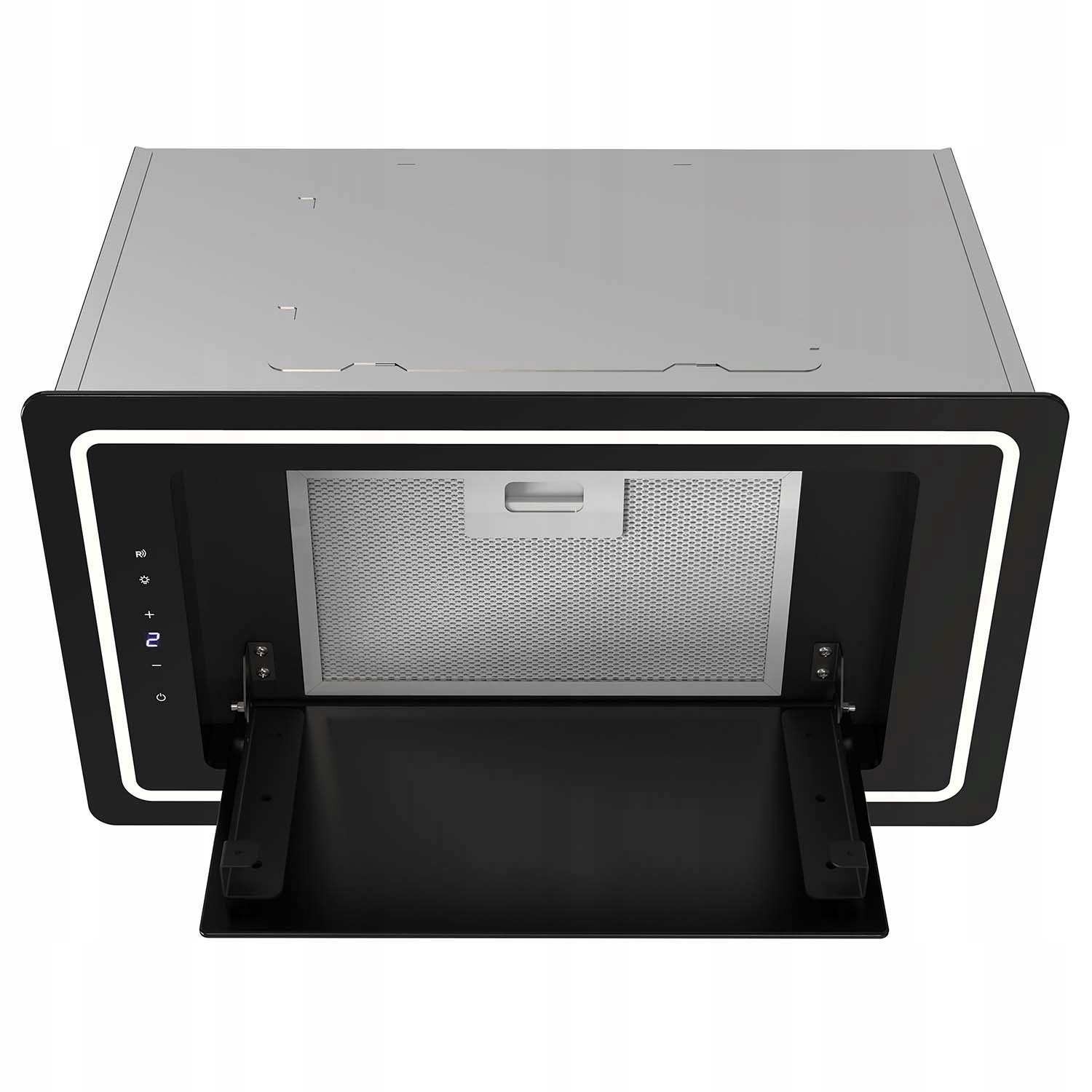 Kuchynský Podskrinkový Odsávač 52 cm Čierny Led Berdsen Premium