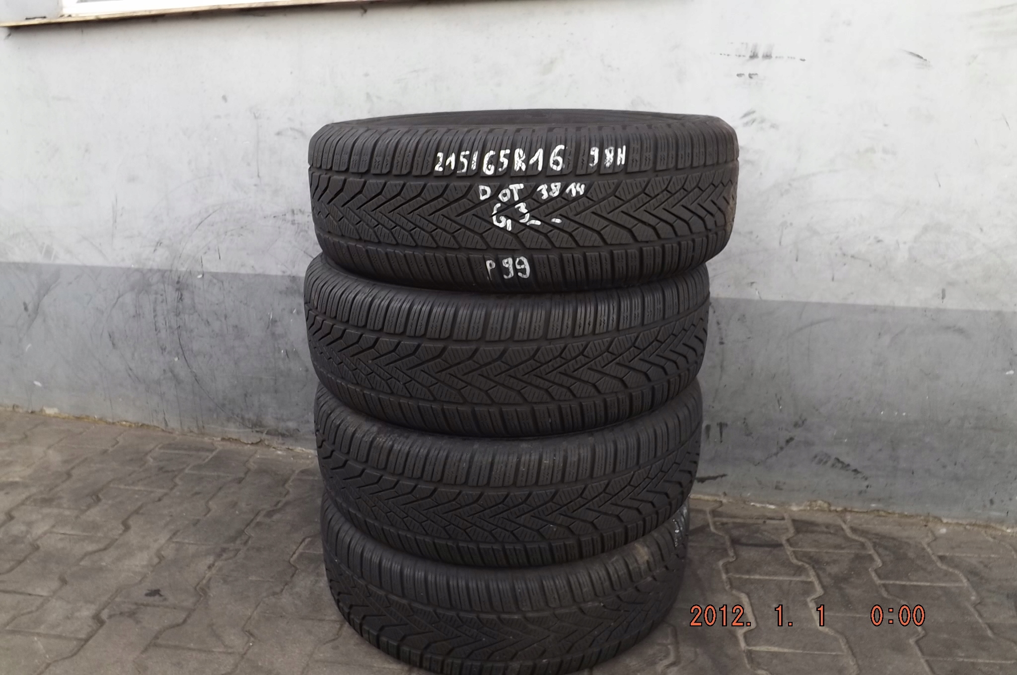 [P99] 4XZIMA 215/65R16 98H SEMPERIT SPEED-GRIP 2 &