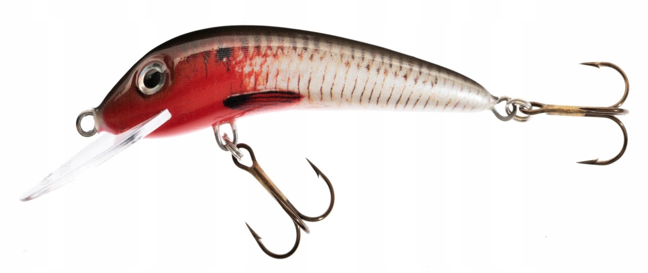 4cm 2.5g Wobler Jaxon Holo Select Ferox VJ-F04 Kol. Rb