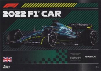 Turbo Attax 2022 65 Aston Martin Car (Aston Martin