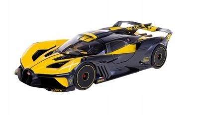 Bugatti Bolide metallic black- yellow 1:18 Bburago /BBurago