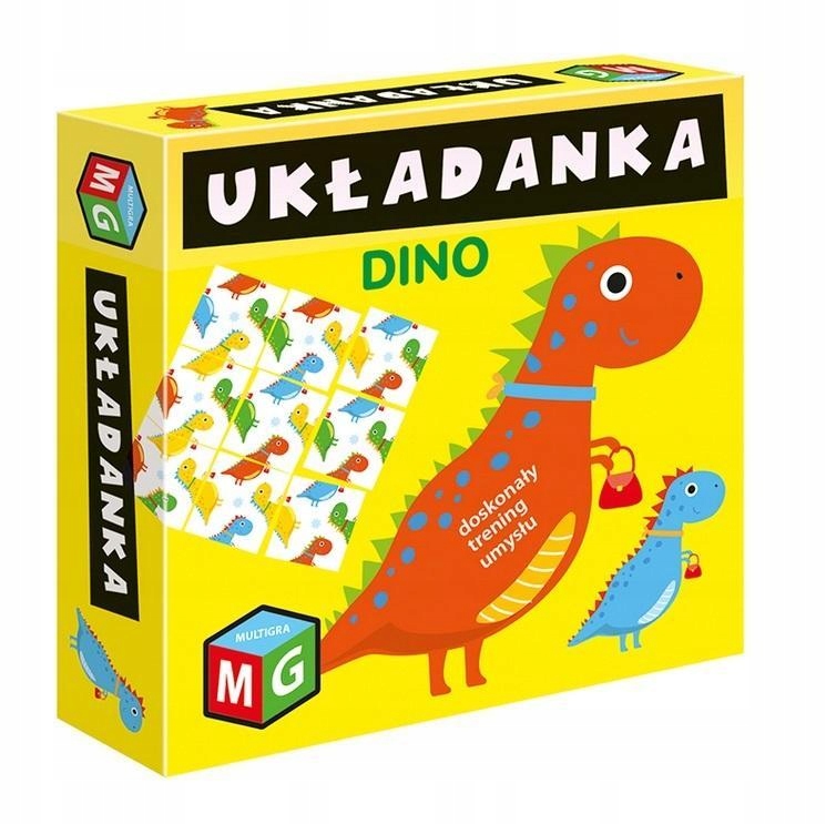 UKŁADANKA DINO, MULTIGRA