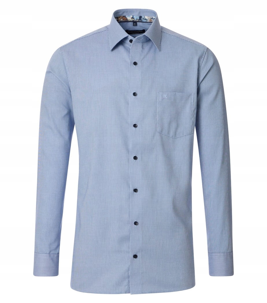 Velká pánská business košile modrá Casamoda