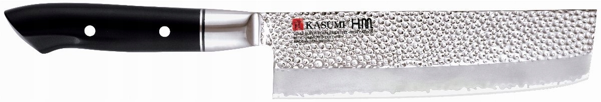 Kasumi Nôž Nakiri kovaný VG10 Hm, dĺžka 17 cm, kladivový