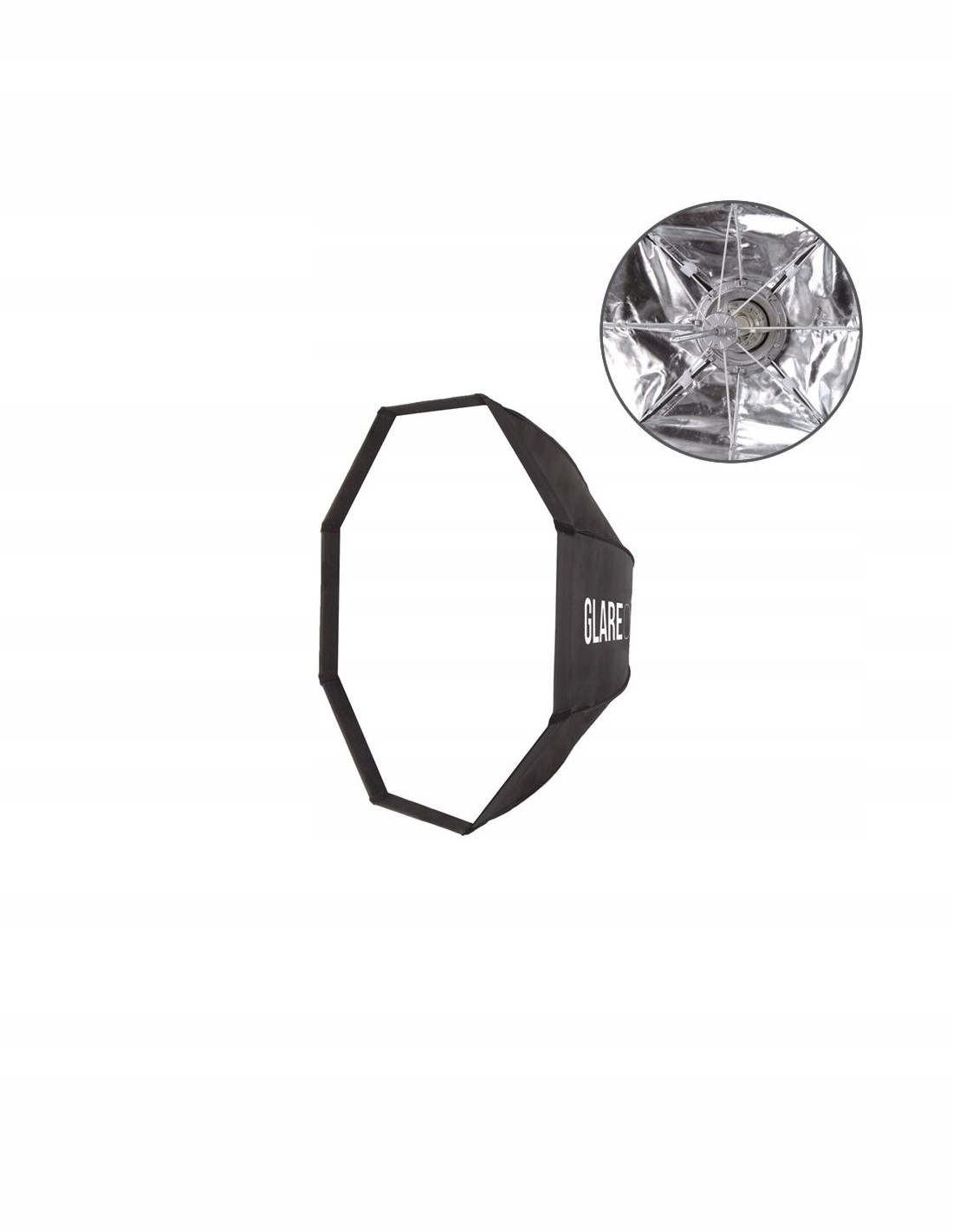 Softbox oktagonální GlareOne Easy Fold 95 cm bowens, rychle skládací