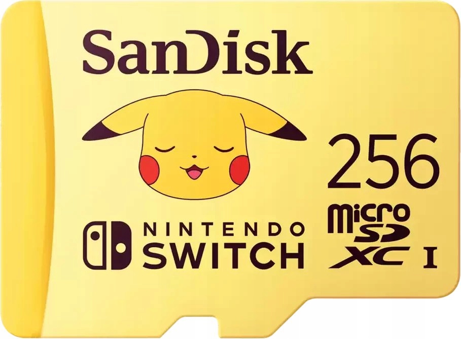 Karta SanDisk Nintendo Switch MicroSDXC 256 Gb Class 10 UHS-I/U1Pokémon