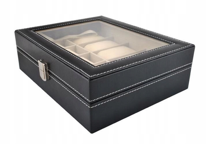 Organizer na zegarki 10 przegródek Liczba miejsc na zegarki 10