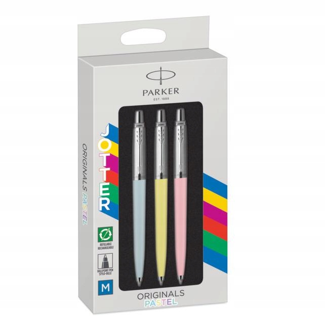 

Długopis Parker Jotter Pastel 3 sztuki blister