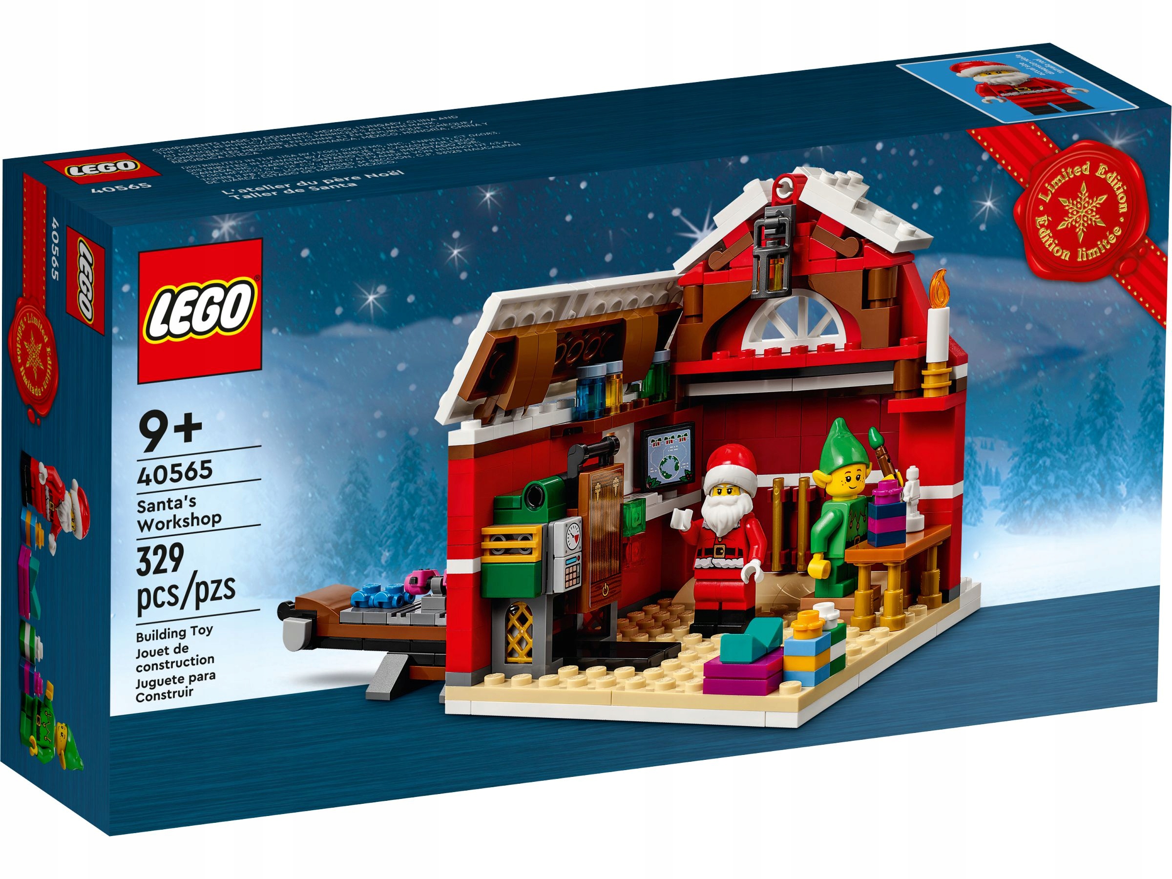 

Lego 40565 Pracownia Świętego Mikołaja Nowy