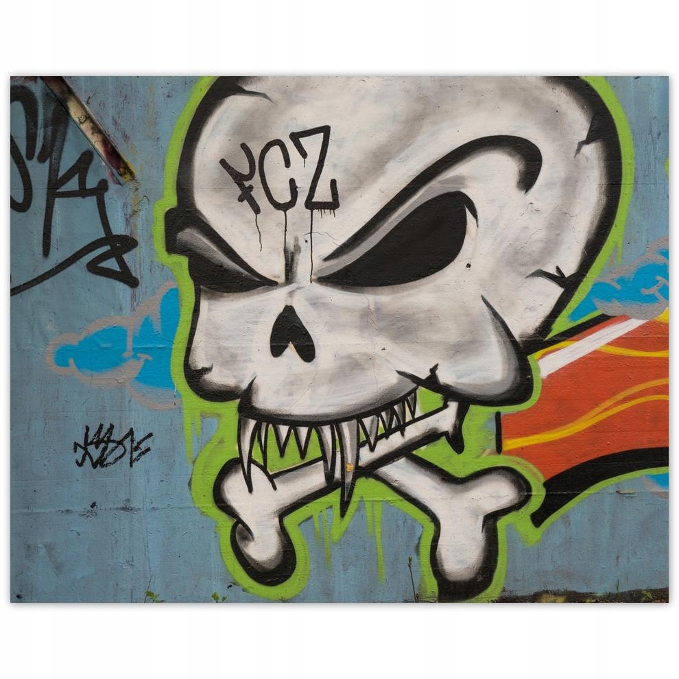

Plakat 50x40 Graffiti Sztuka uliczna