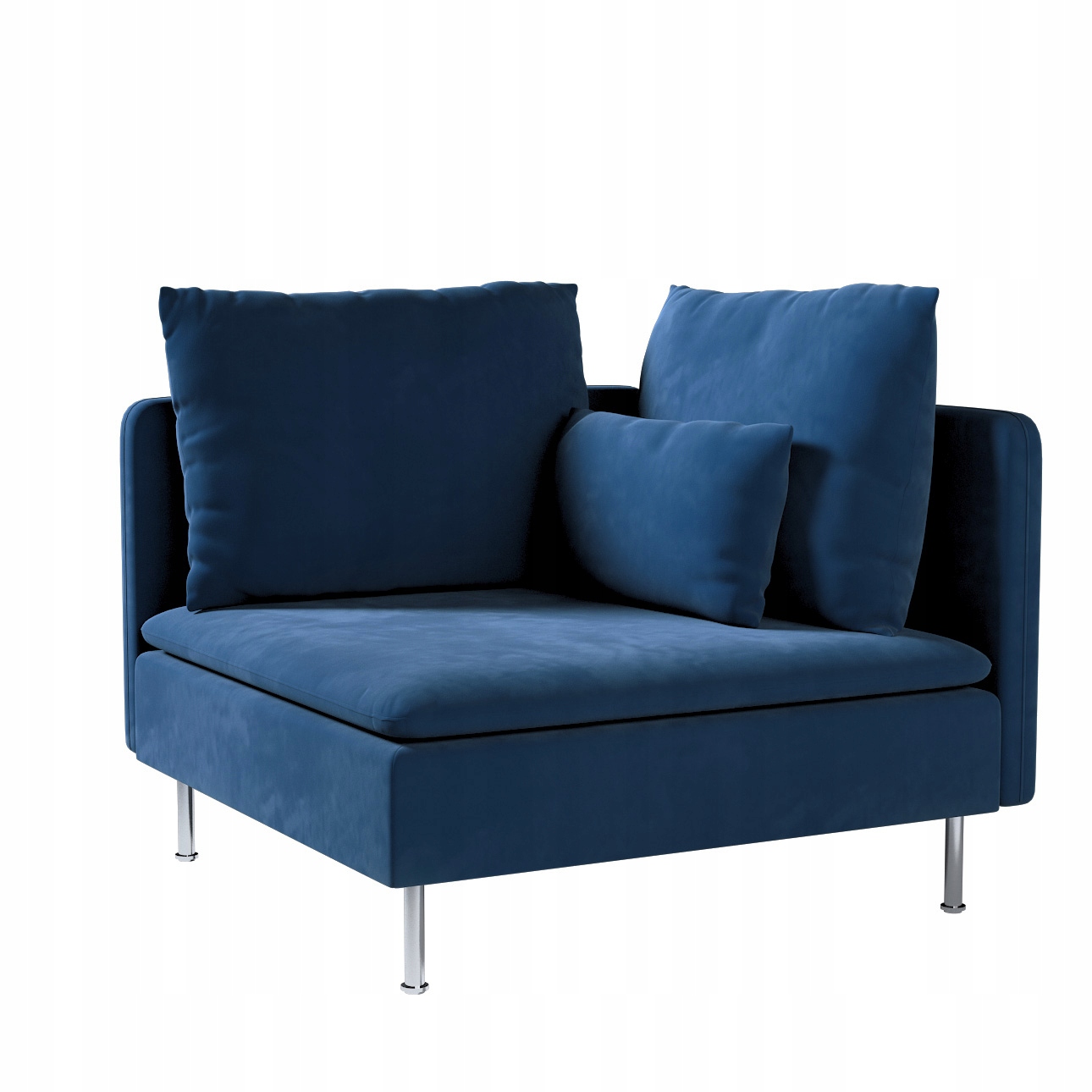 Dekoria Obal na rohovou sekci Söderhamn Ikea modrý