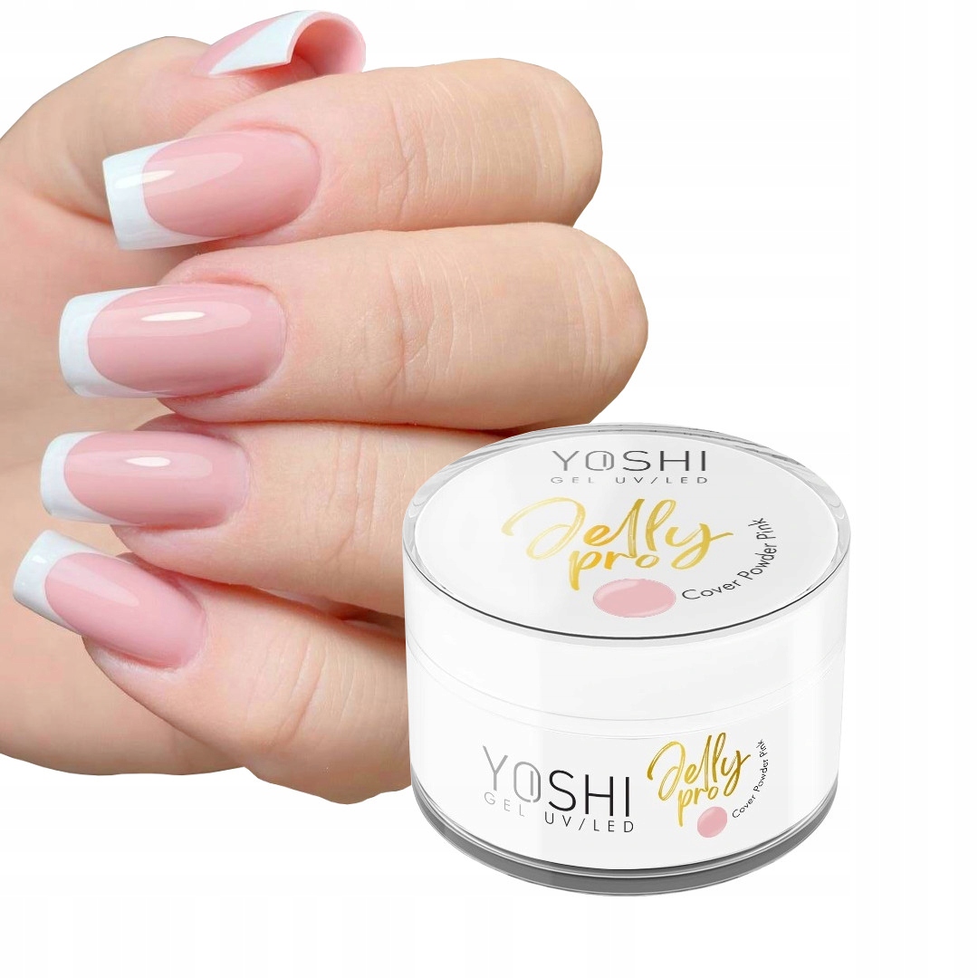 Yoshi Jelly Pro Żel Galaretka Budujący Cover Powder Pink 50 g