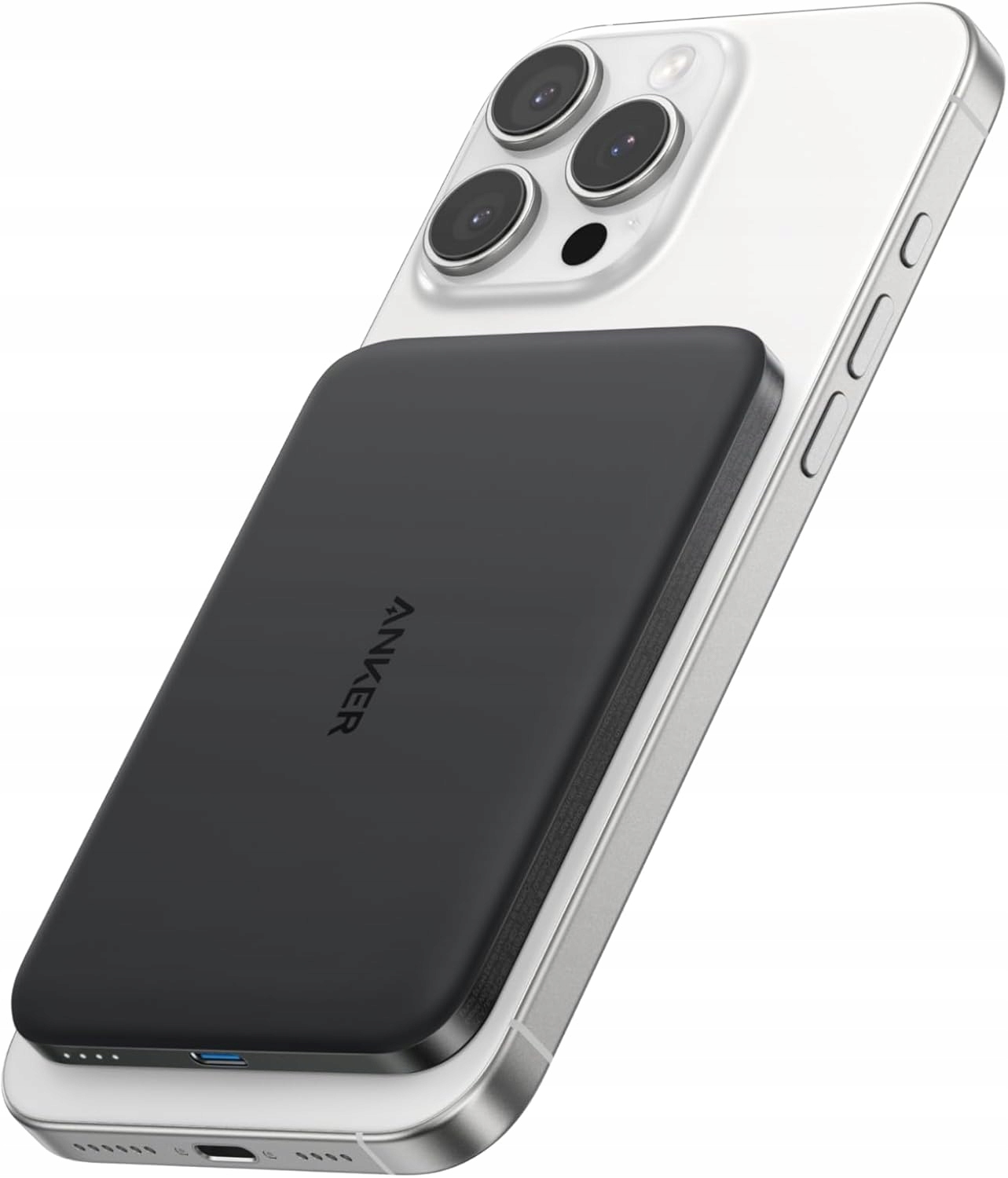 Powerbanka Anker Nano Magsafe QI2 5000 Mah Ultra Tenká Čierna