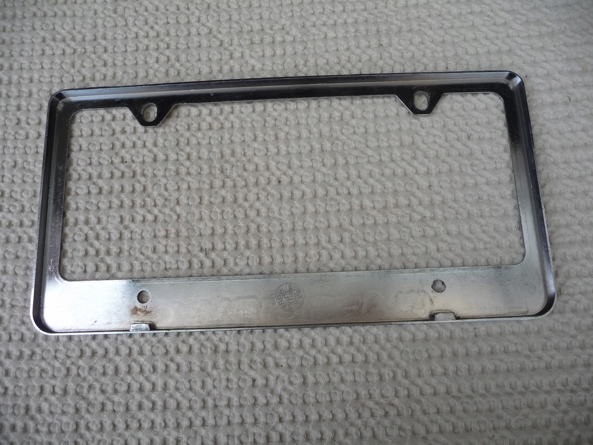 RAMKA TABLICY REJESTRACYJNEJ METAL CHROM USA CLASSIC BMW Producent inny