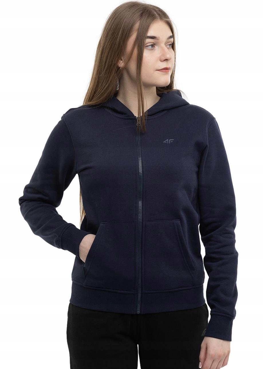 4F mikina s s kapucí rozepínací sportovní tepláková hoodie vel. M