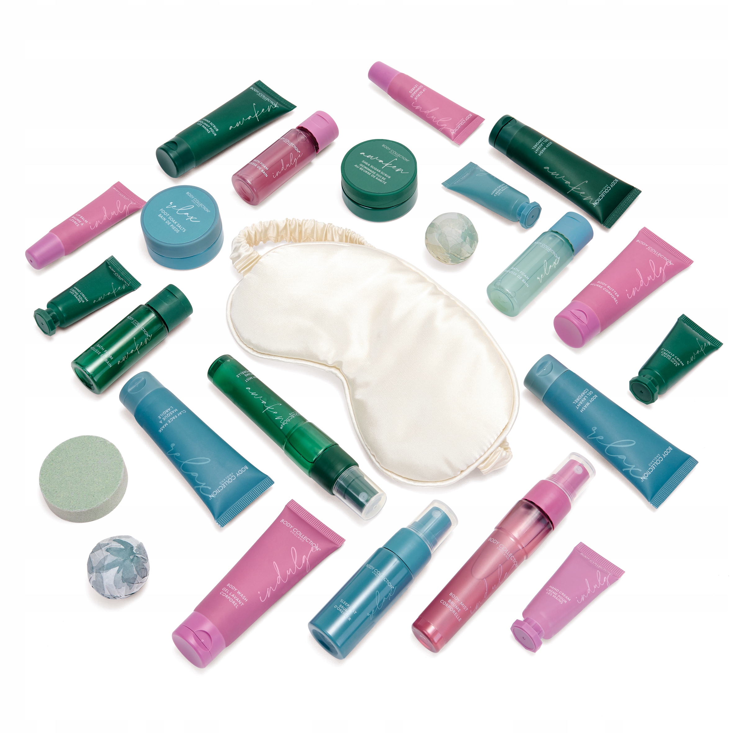 Адвент-календарь Body Collection Self Care, 24 средства для ухода за лицом, телом и волосами — фото 3