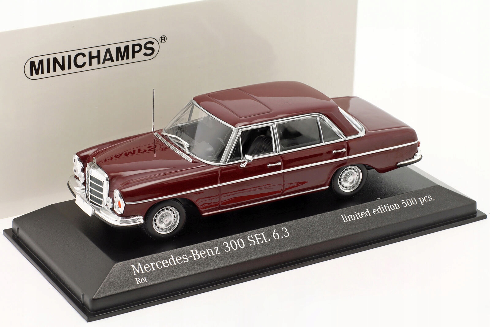 Mercedes 300 Sel 6.3 (W109) dark 1968 1/43
