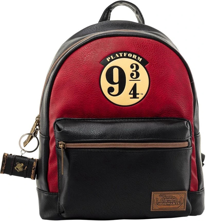 Batoh koženkový s přívěskem (kufr) 9 a 3/4, Harry Potter