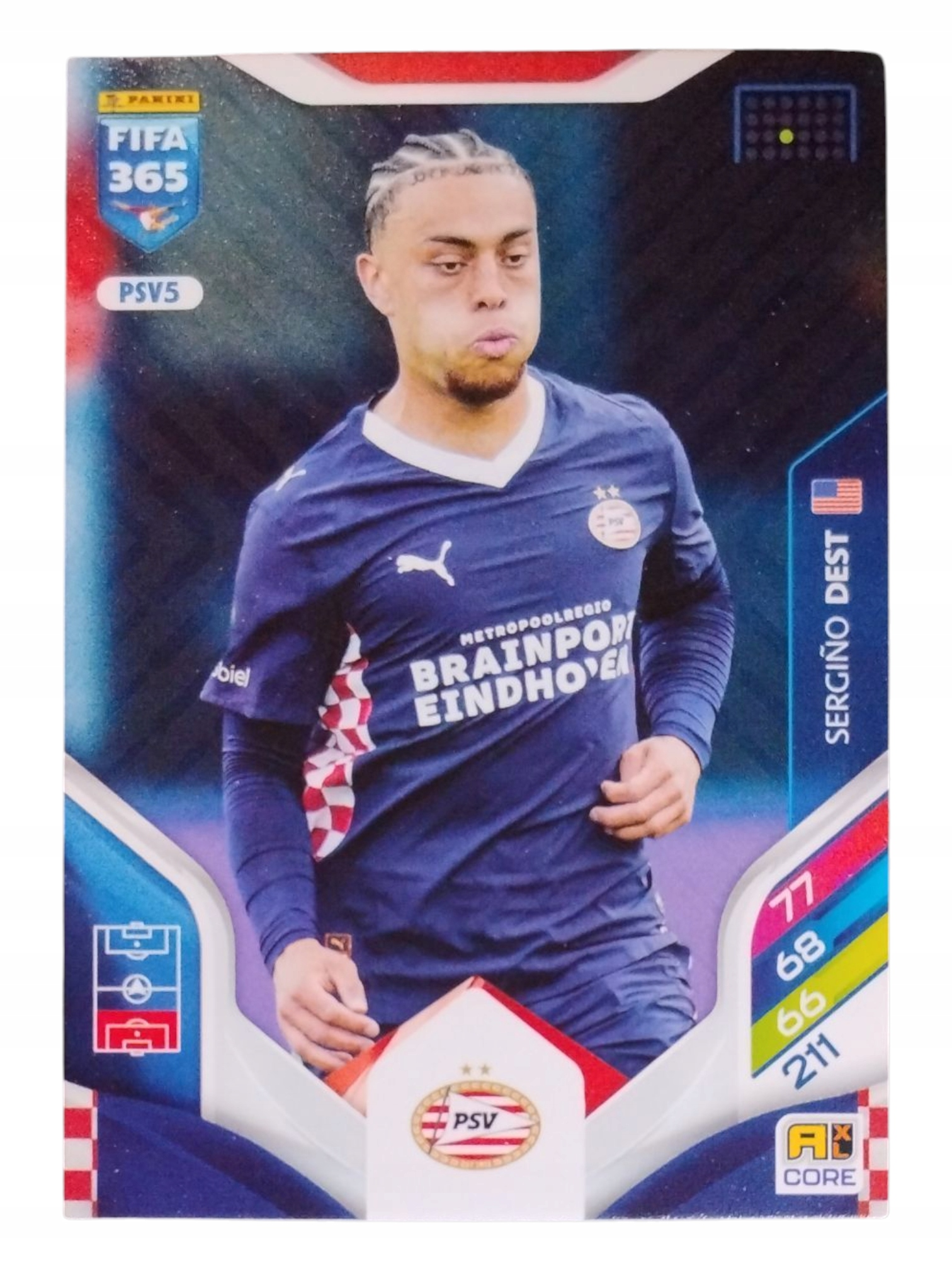 Panini Fifa 365 2026 Core Sergino Dest Psv Eindhoven PSV5
