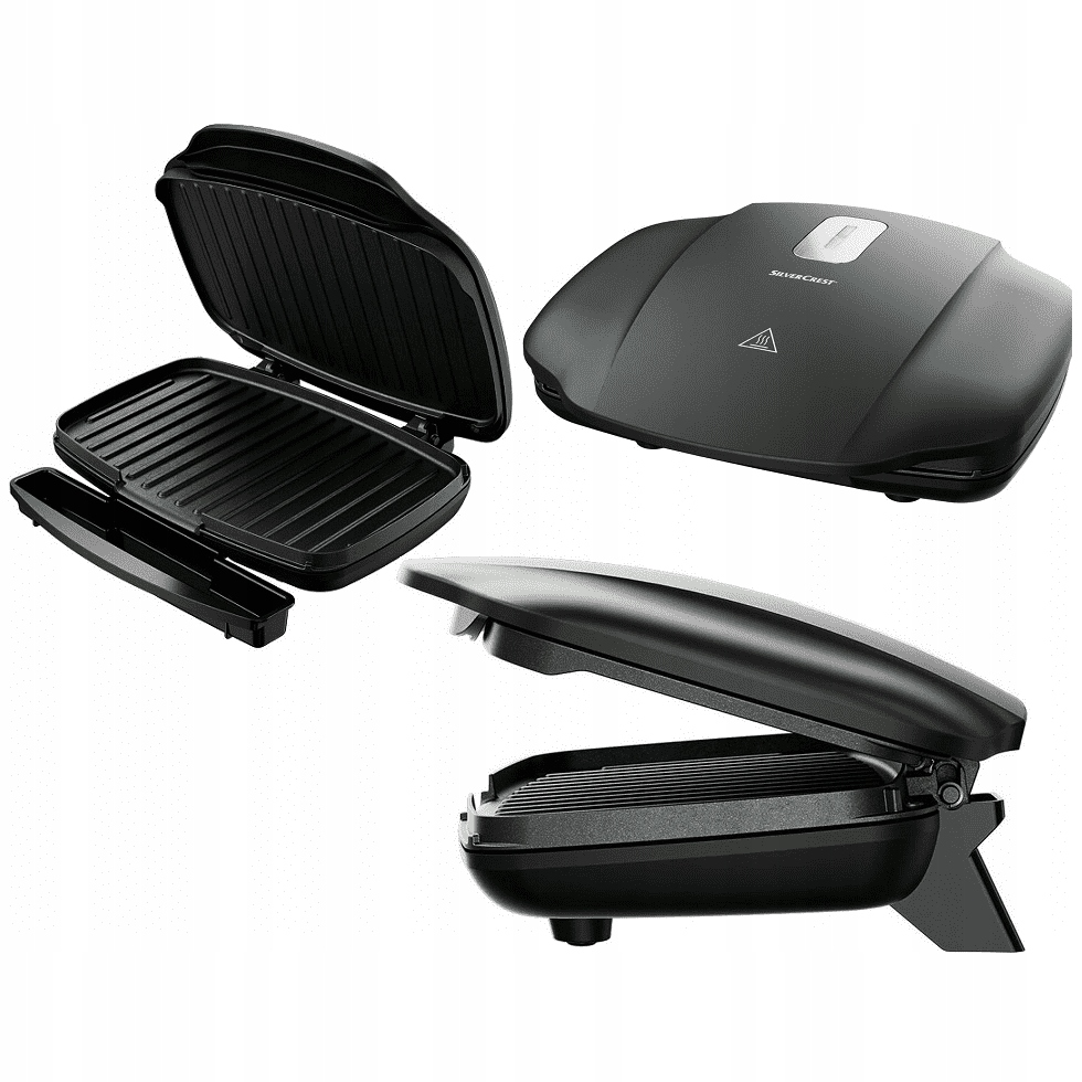 Elektrický kontaktní gril SilverCrest Skg 1000 Sendvičovač na panini Toustovač