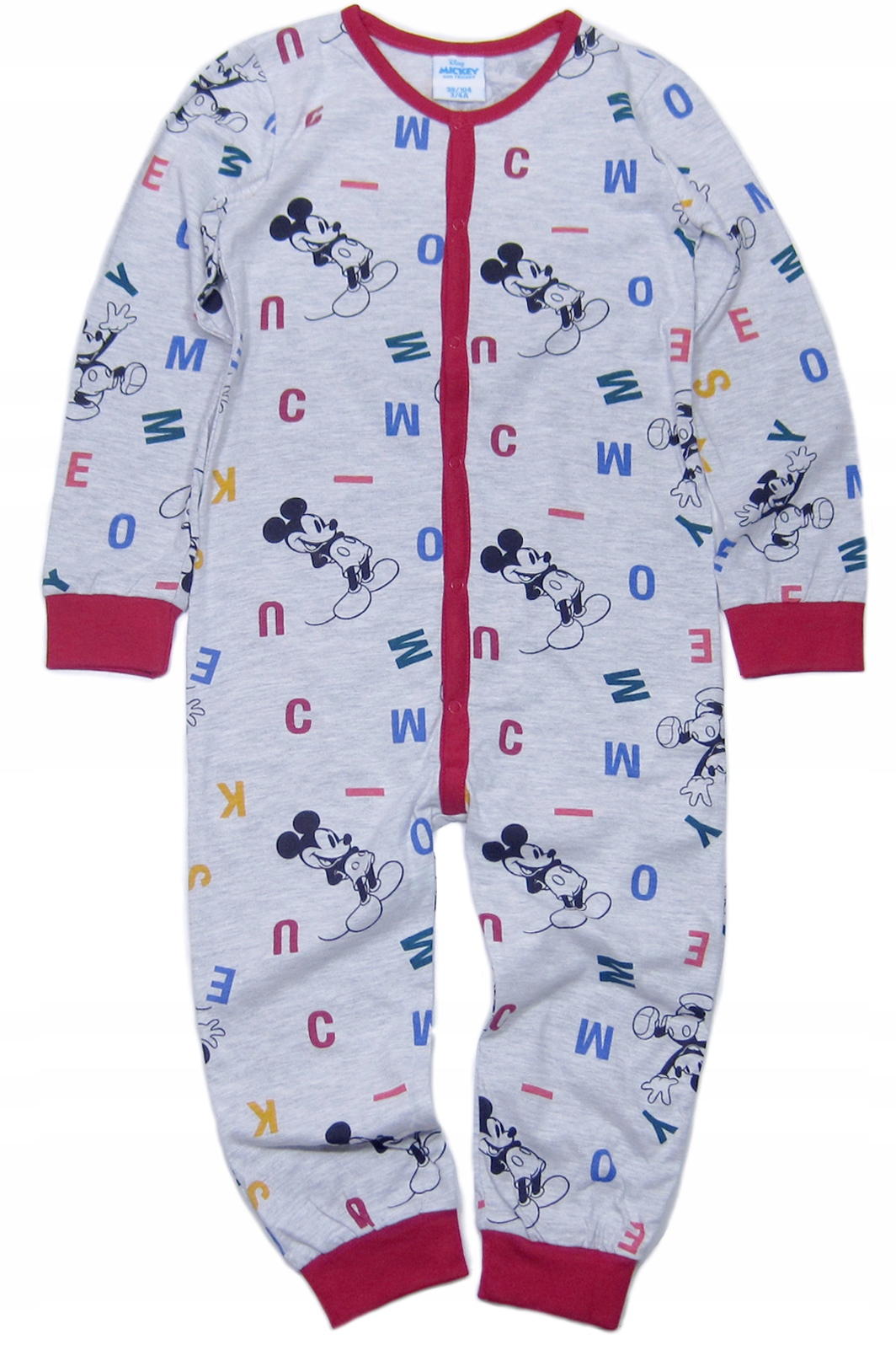 

Disney * Rampers Piżama Myszka Mickey * 122/128