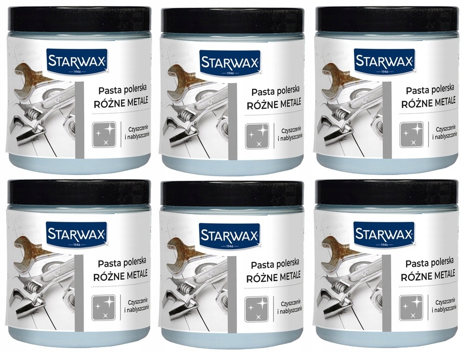Levně 6x Starwax Leštící Pasta 250G