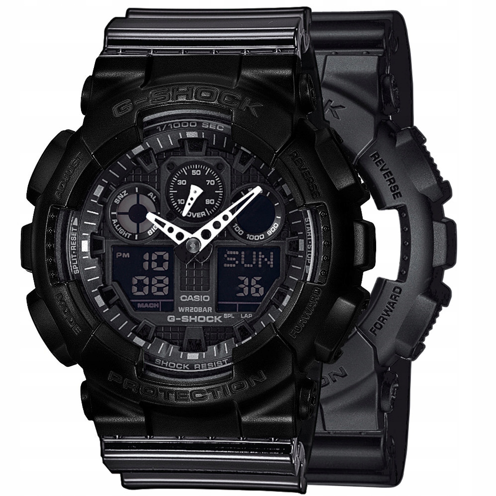 Sada G-shock GA-100-1A1ER Černá