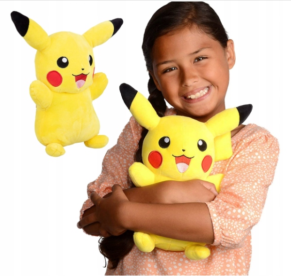 MASKOTKA PIKACZU POKEMON PIKACHU 45CM Bohater Pokemon