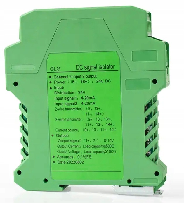 Prevodník signálu 4-20 mA na 0-10 V s optoizoláciou