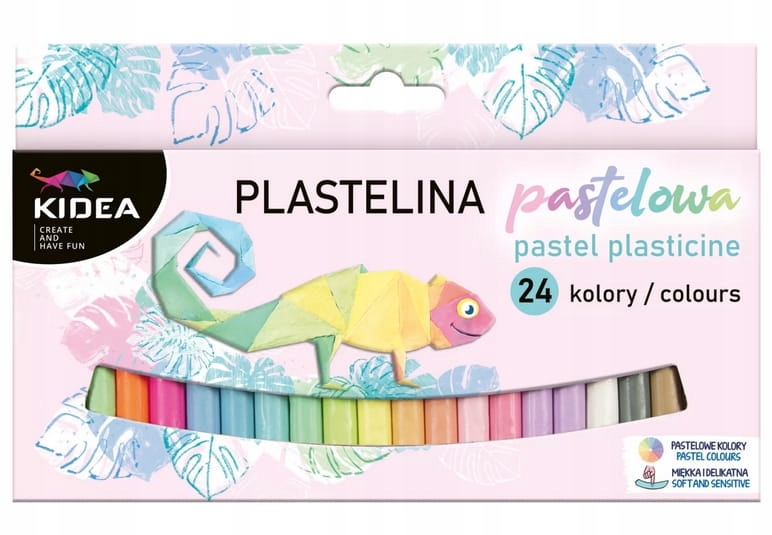 

Plastelina Pastelowa 24KOL PP24KA Kidea