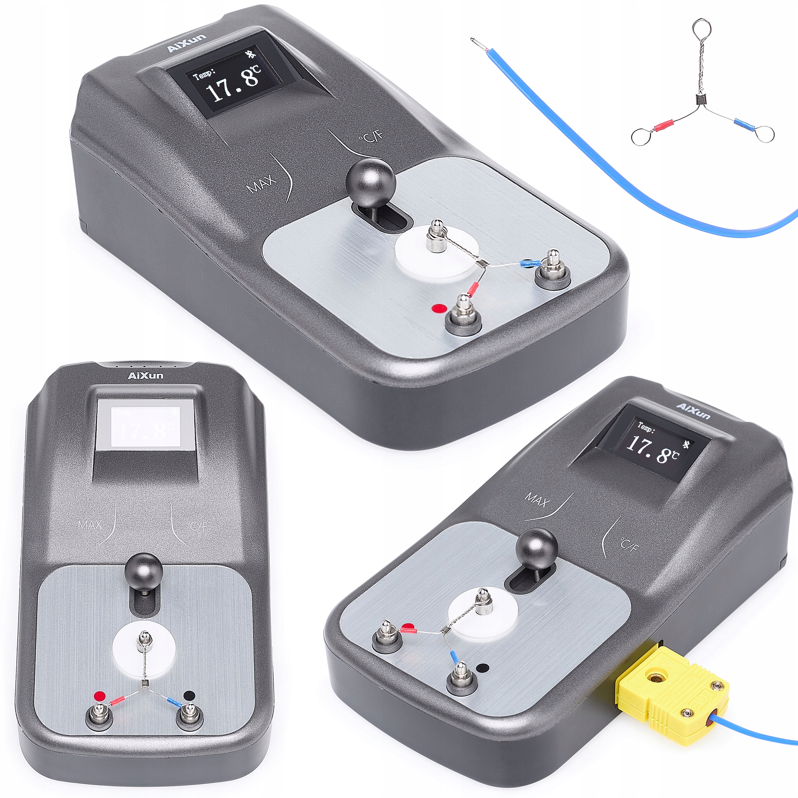 Inteligentný Digitálny Merač Teplomeru Na Kalibráciu Hrotov Aixun DT01